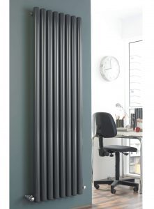 Precise Study On The Vertical Radiators Anthracite Grey